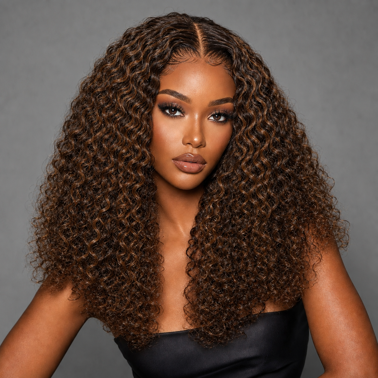 Premium Burmese Curly Hair Bundles With 4 30 Highlights