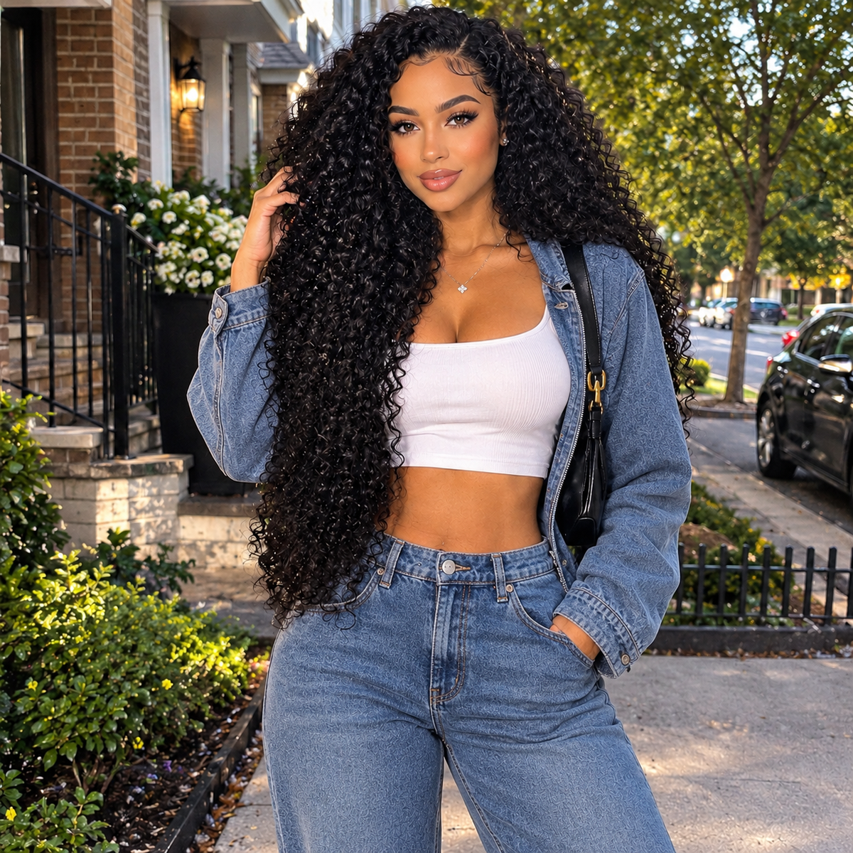 Raw Kinky Curly K Tip Hair Bundles Keratin Tipped Ends