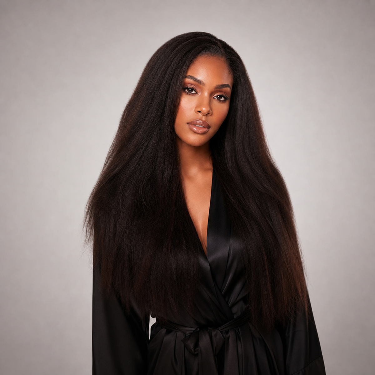 Raw Kinky Straight K Tip Hair Bundles Keratin Tipped Ends