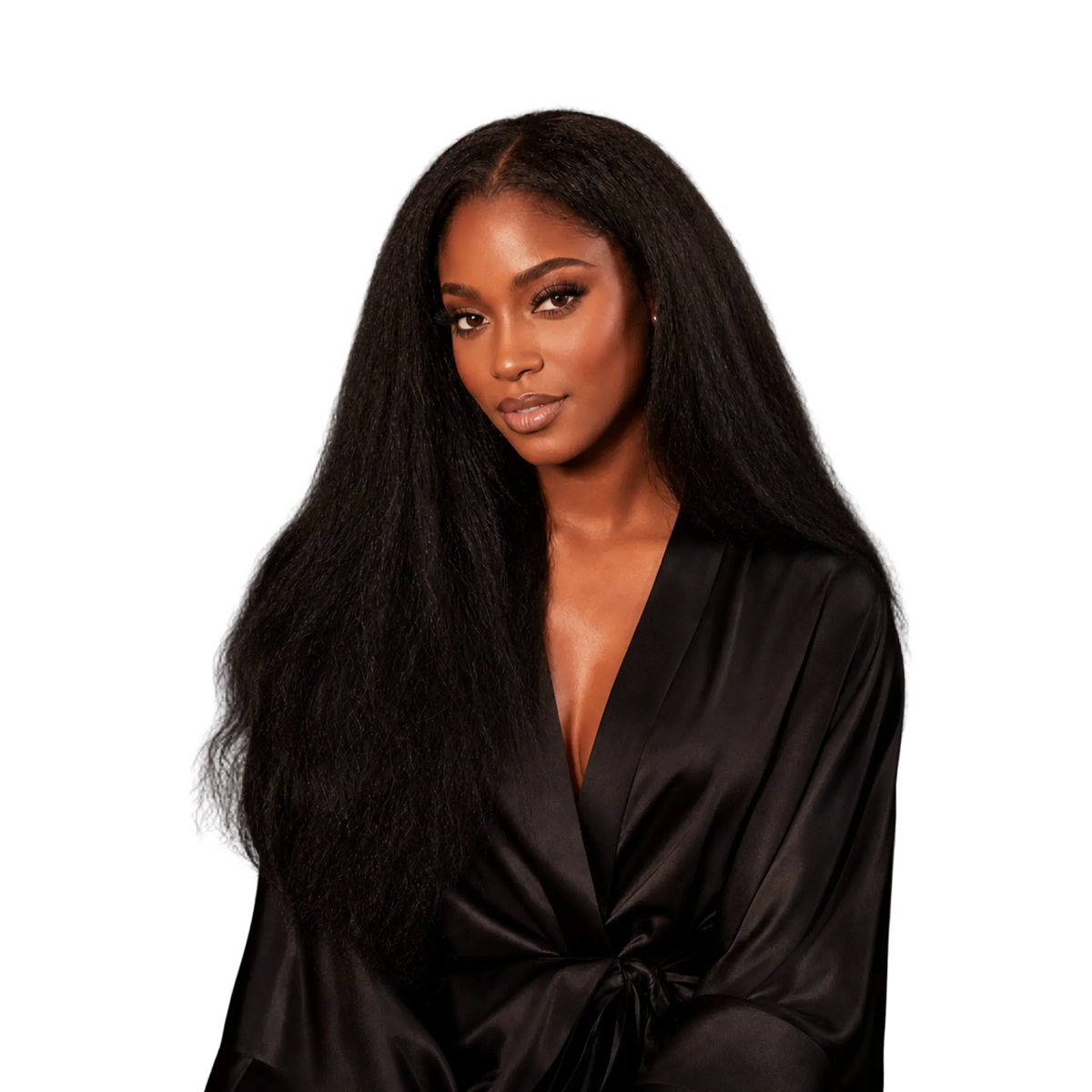 Raw Kinky Straight K Tip Hair Bundles Keratin Tipped Ends