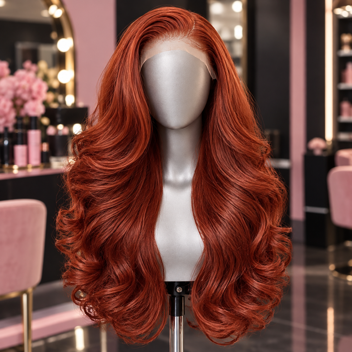 13X4 HD Lace 200 Density Frontal Pre-plucked Bleached Knots Loose Curl