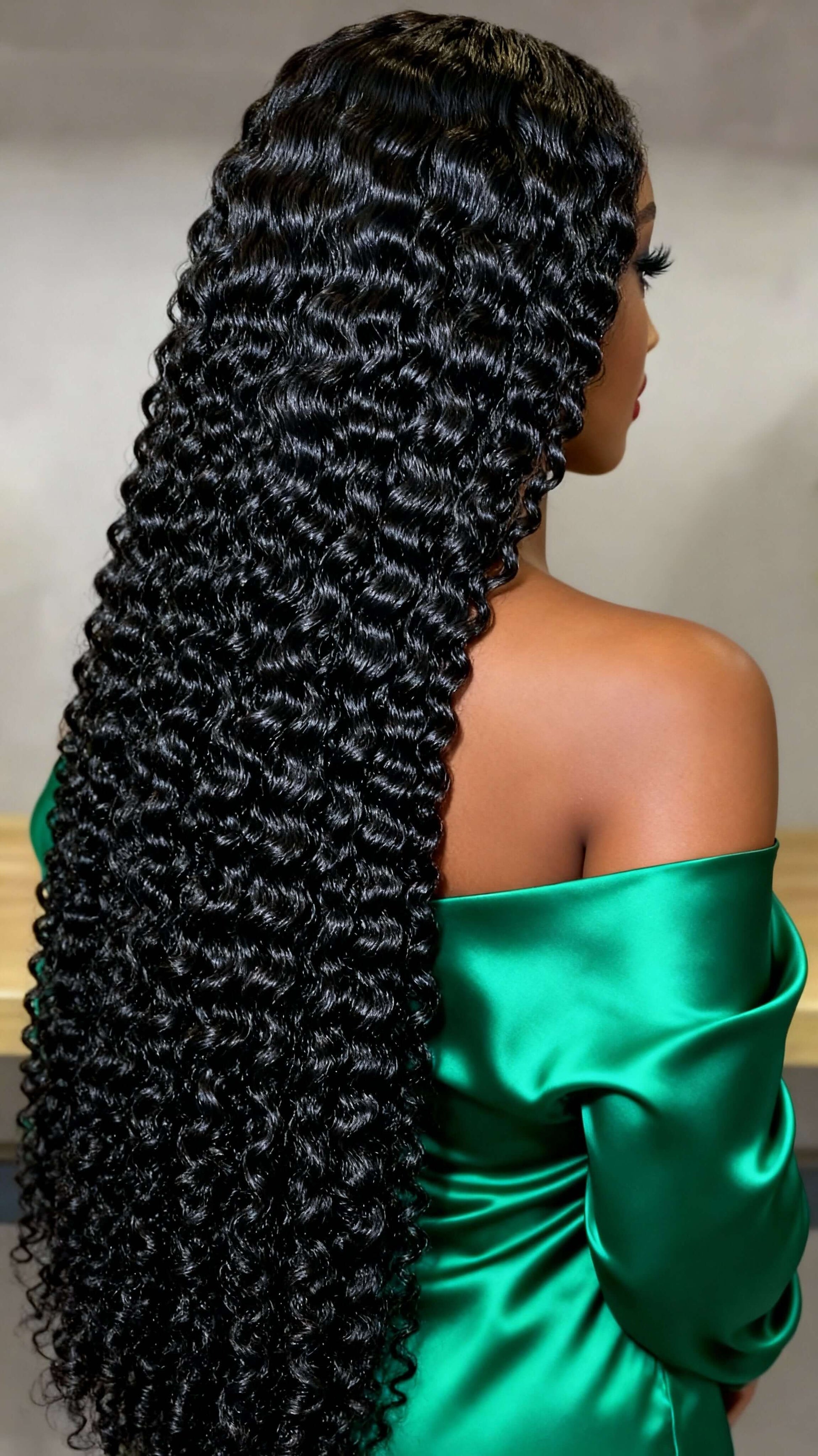Raw Vietnamese Burmese Curly Raw Virgin Human Hair HD Lace Unprocessed Wigs (180 Density).