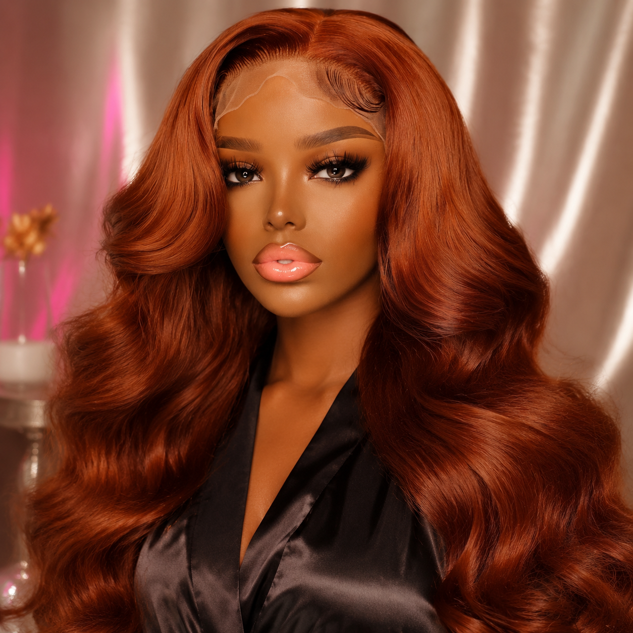 13X4 HD Lace 200 Density Frontal Pre-plucked Bleached Knots Loose Curl