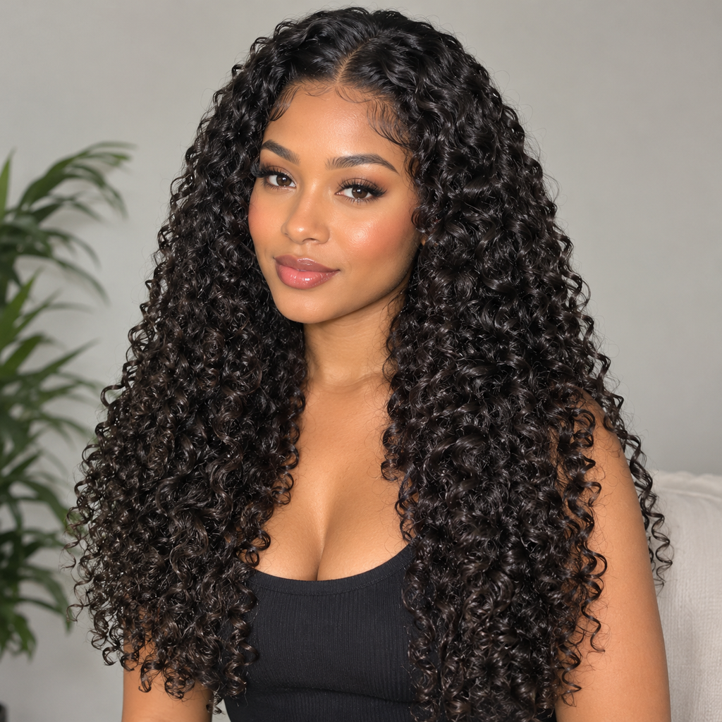 Burmese Curly Human Hair Bundles