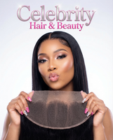 Straight HD Lace Closure Remy Human Hair 12A Free Part With Bangs And Baby Hair (Copy) - Celebrity Hair & Beauty