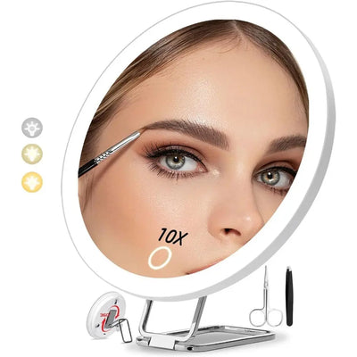 Charging Led Fill Light With Light Bracket Rotating Makeup Mirror