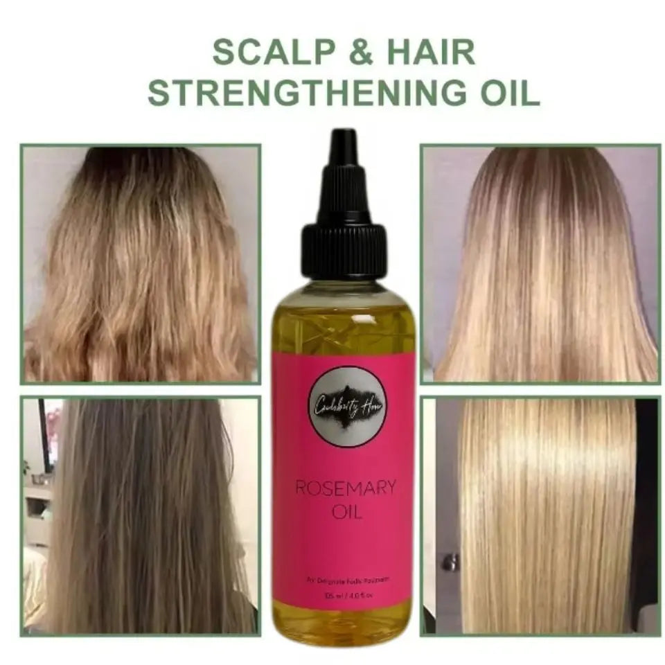 Celerity Hair & Beauty Natural Organic Care Hair Growth Serum Scalp Treatment Rosemary Oil - Celebrity Hair & Beauty