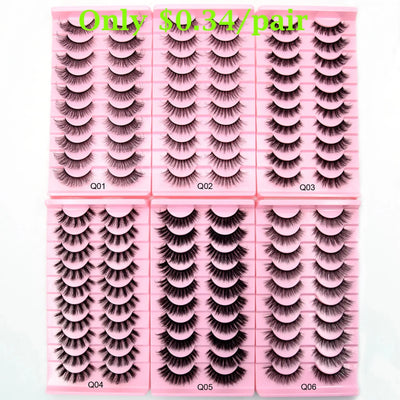 Premium VisoFree Handmade Mink Eyelashes M58