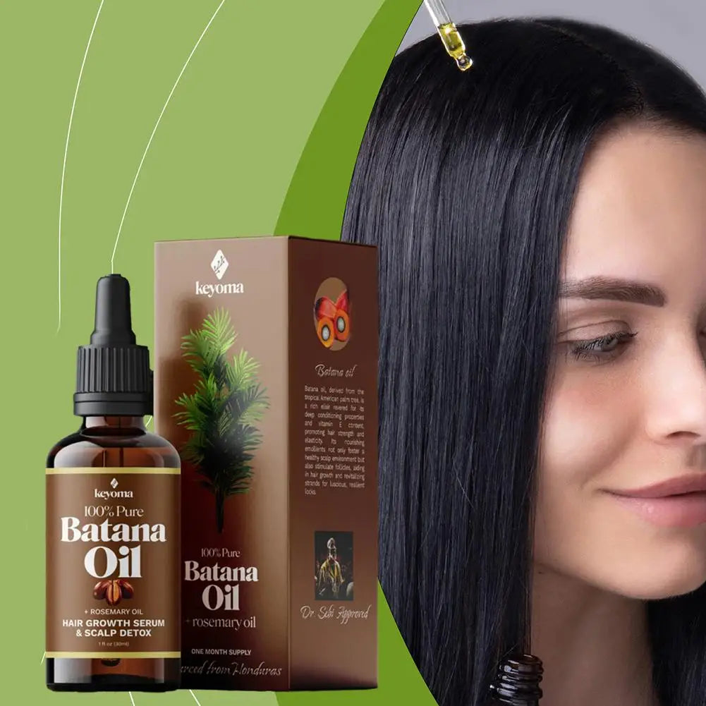 30ml/59ml Batana Rosemary Mint Hair Strengthening Oil