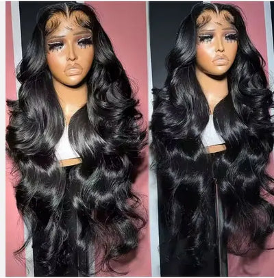 210% Density Body Wave Curly Human Hair Hd Lace Wigs 30"