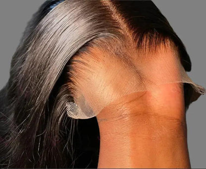 Double Drawn Straight Bob Wig, Raw Virgin Cuticle Aligned Human Hair Wigs, 13x4 HD Full Lace Front.