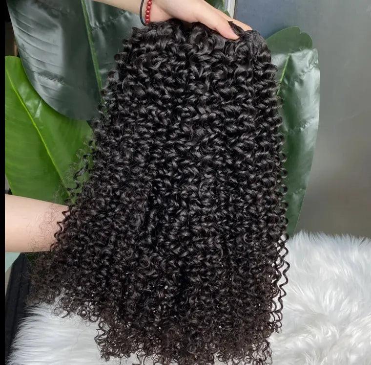100% Raw Human Hair Top Quality Wave Bundles.