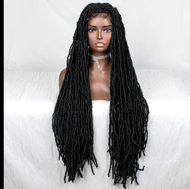 38 Inches Long Pre Twisted Goddess River Locs Braids Wig