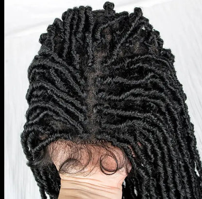 38 Inches Long Pre Twisted Goddess River Locs Braids Wig.