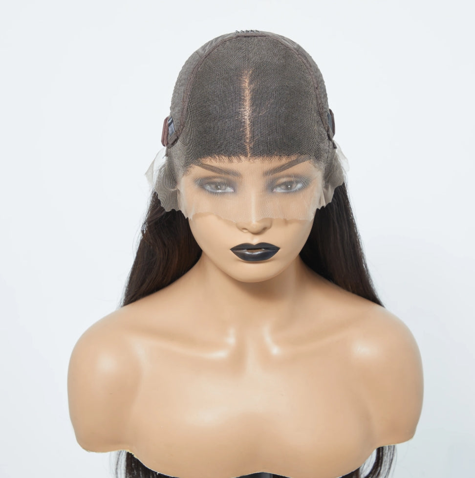 150 Density 13x6 Glueless Lace Front Wig Body Wave Natural Black 18 To 26 Inches - Celebrity Hair & Beauty