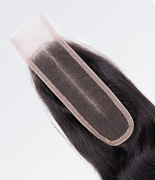 2x6 HD lace closure, body wave, 100% human hair, #1B natural black, 14-20 inch length.