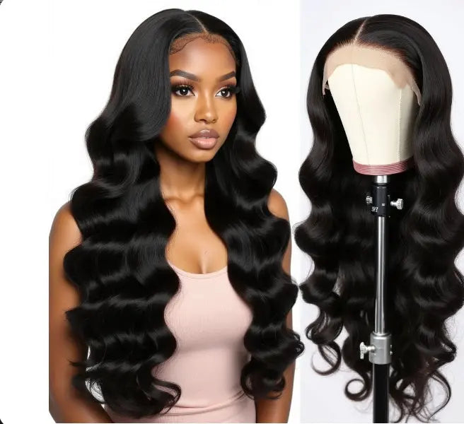 Body Wave 200% Density 13X6 HD Frontal Lace Celebrity Hair & Beauty