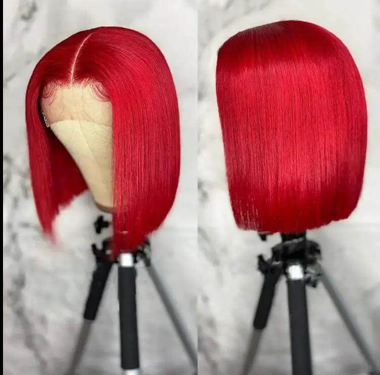Glamour Hair Sexy Red Bob – Vibrant Color and Trendy Style.