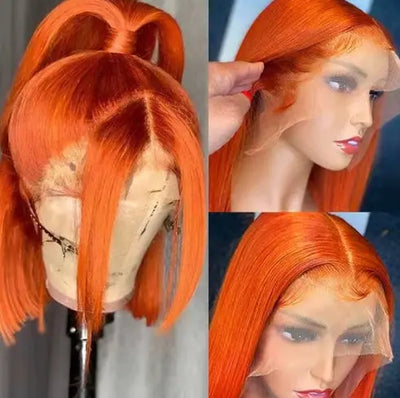 Bob Sale 13x4 Transparent Lace Front Human Hair Wig Celebrity Hair & Beauty