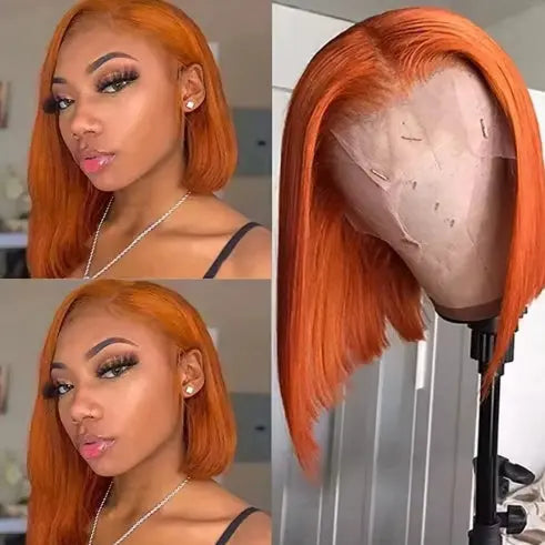 Bob Sale 13x4 Transparent Lace Front Human Hair Wig Celebrity Hair & Beauty