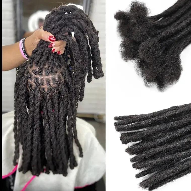 Hot Selling Sister Loc Extension Human Hair Soft Locs.