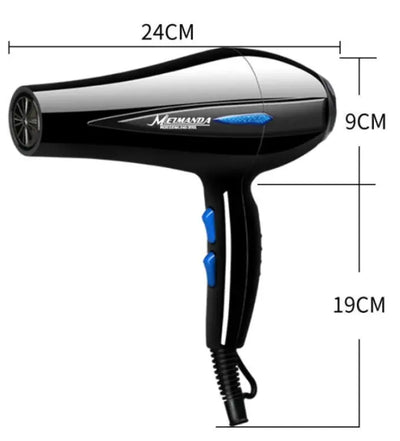 Hair Dryer for Travel & Home Lightweight Ionic Hair Blow Dryer With 12 Accessories Celebrity Hair & Beauty
