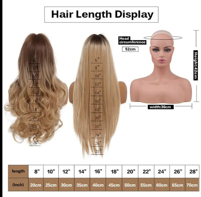 30 Inches Grey Blonde Synthetic Ponytail – Luxuriously Soft and Stylish - Celebrity Hair & Beauty
