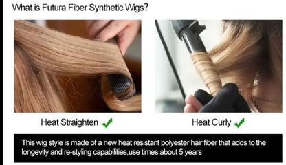 30 Inches Grey Blonde Synthetic Ponytail – Luxuriously Soft and Stylish.