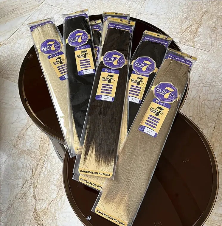 Julianna Synthetic Hair Extension Clip In – High Quality Heat Resistant Fiber - Celebrity Hair & Beauty