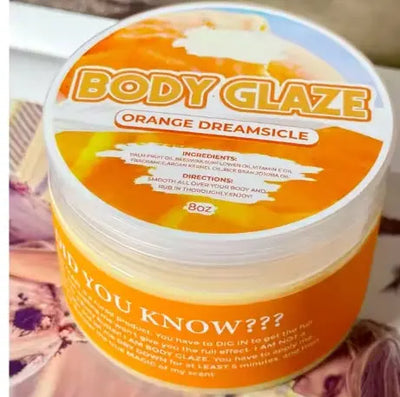 Scent From Heaven Body Glaze Whitening Lotion with Vitamin E Shea Butter Pick Your Scent for Adults Body Care Cream