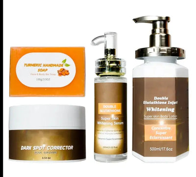 Women's Skin Care Set Vitamin C Serum & Whitening Acne Treatment with Collagen Hyaluronic Acid Wholesale Manufacturing-Body Care