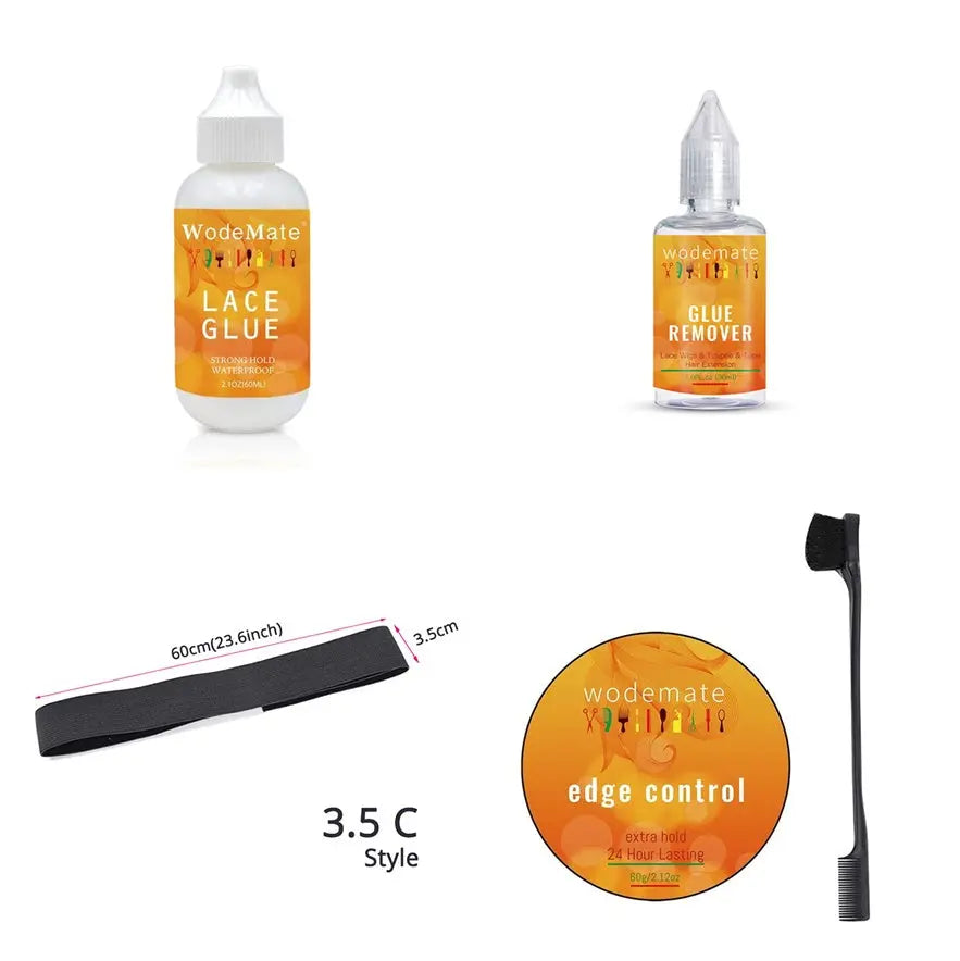 Wig Glue Waterproof Lace Glue Invisible Bonding Set