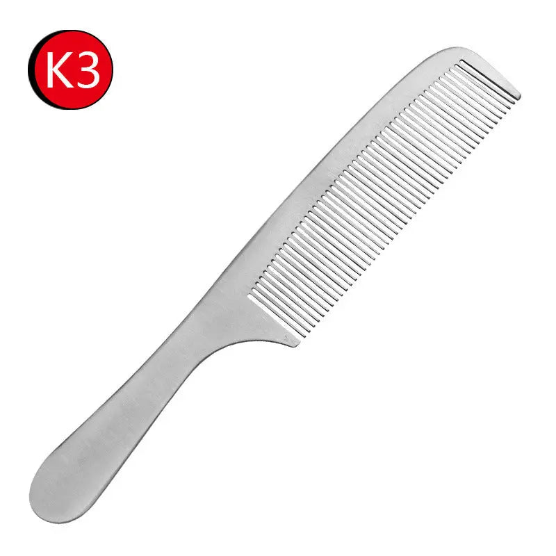 Stainless Steel Hair Salon Professional Hair Cutting Comb K3