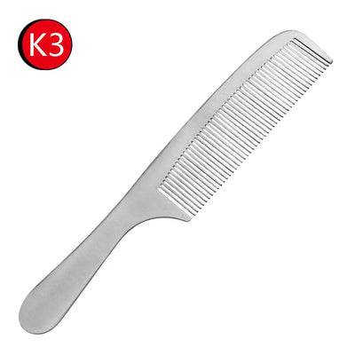 Stainless Steel Hair Salon Professional Hair Cutting Comb K3