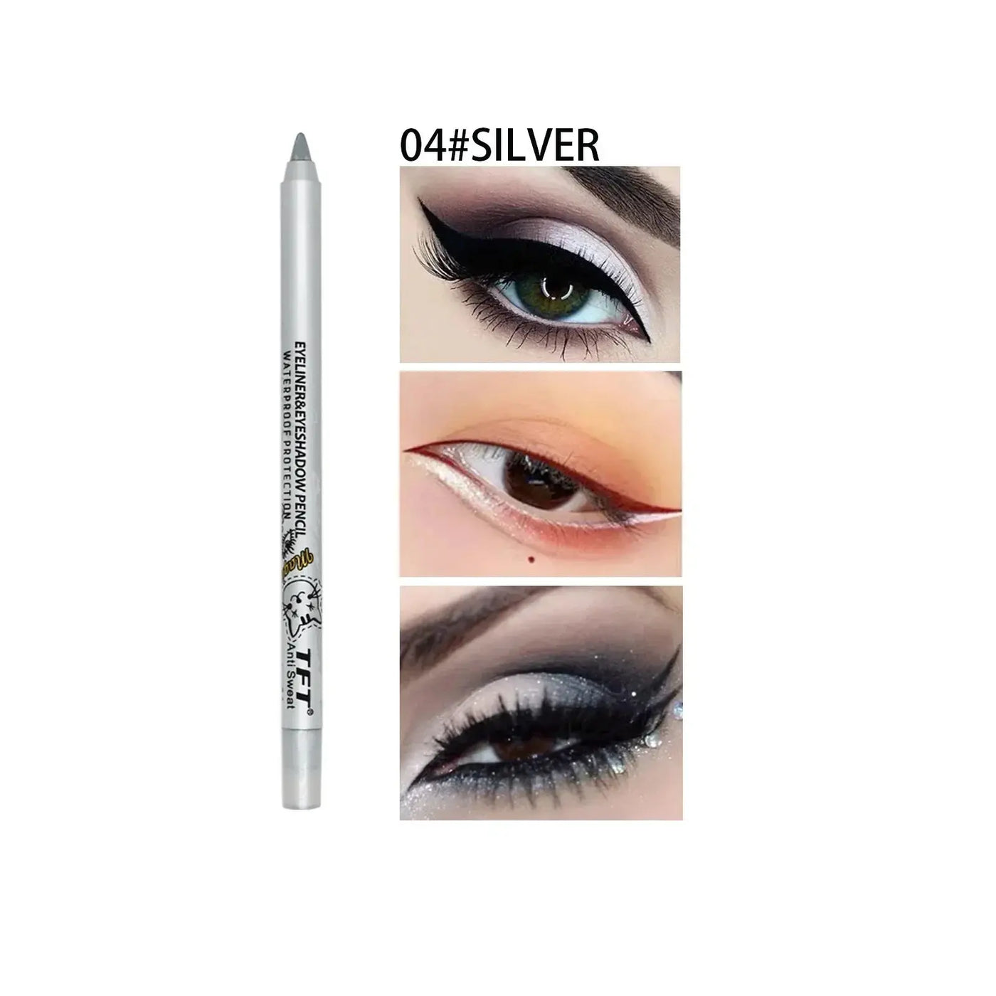 Colorful Long-lasting Eyeliner Pencil Waterproof Quick-dry No Blooming Blue Pink Eye Liner Pen Eyes Makeup Cosmetics Tools 4