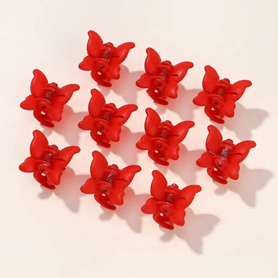 10/20/30Pcs New Colorful Butterfly Mini Hair Clip Accessories 3875-27 10pcs