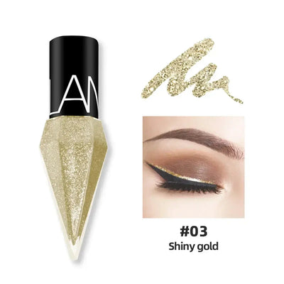 Sweat-proof Eyeliner 5-color Liquid Eye Shadow Maquillage Professional Makeup Tools Celebrity Hair & Beauty