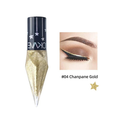 Sweat-proof Eyeliner 5-color Liquid Eye Shadow Maquillage Professional Makeup Tools Celebrity Hair & Beauty