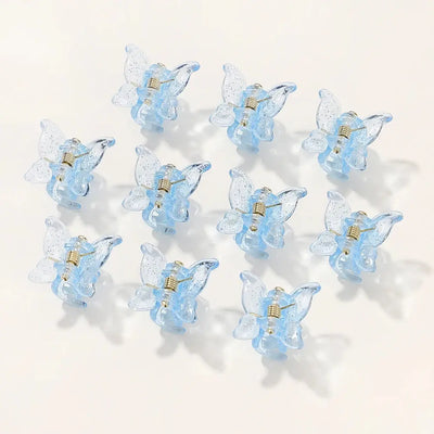10/20/30Pcs New Colorful Butterfly Mini Hair Clip Accessories 3875-10 30pcs