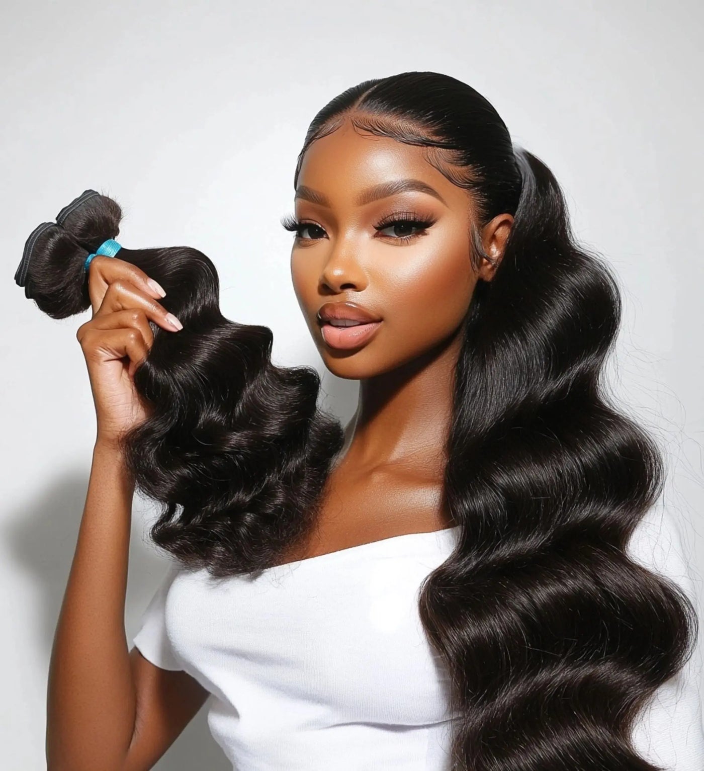 Cambodian/Vietnamese Raw Natural Wavy Hair Extensions 100% Virgin Cuticle Aligned Human Hair Bundles for Gorgeous Style