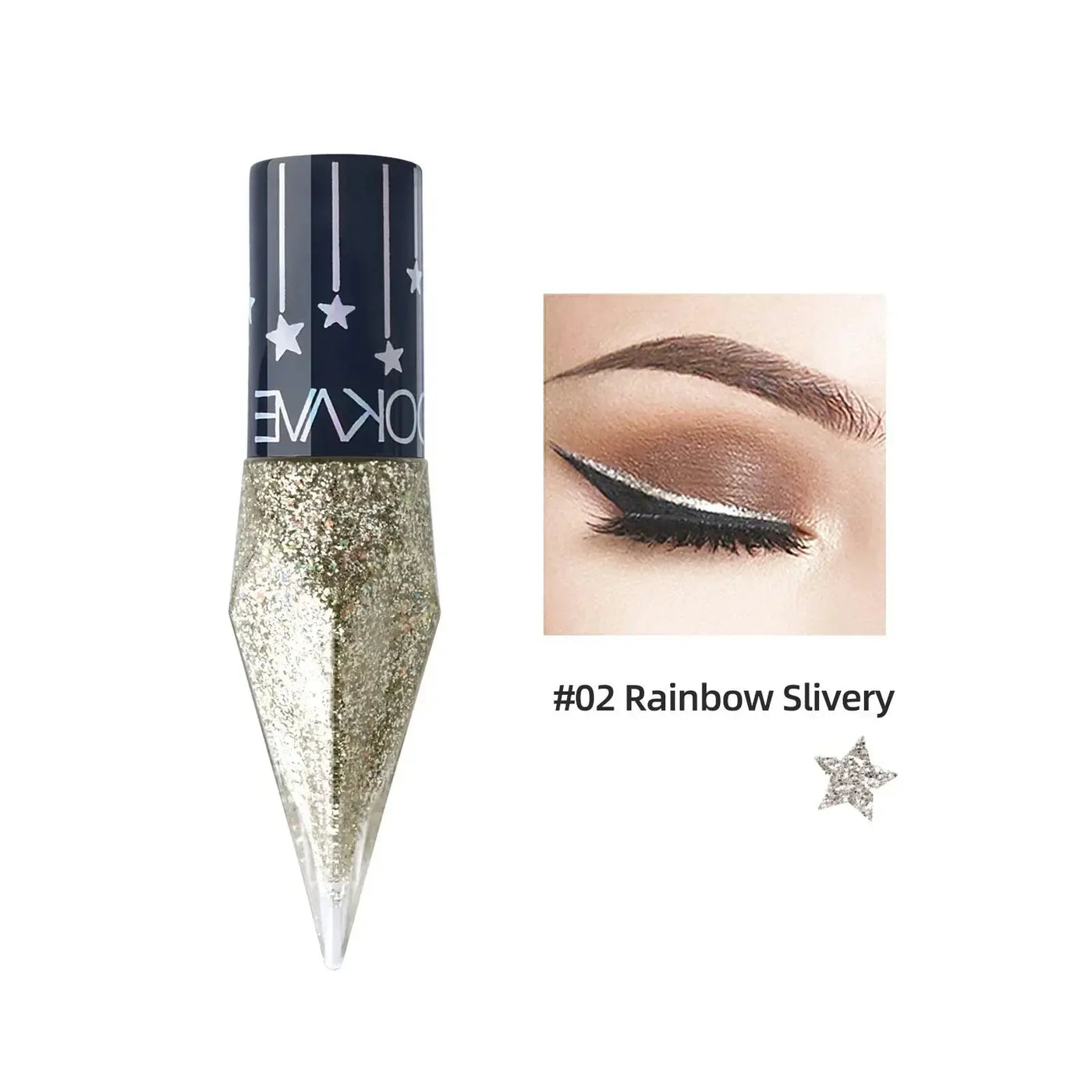 Sweat-proof Eyeliner 5-color Liquid Eye Shadow Maquillage Professional Makeup Tools Celebrity Hair & Beauty