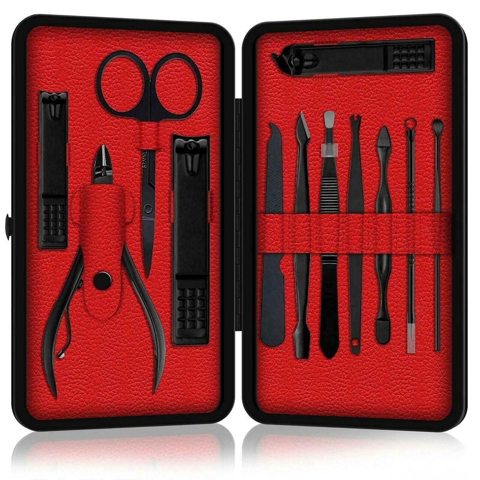 12 Pieces Manicure Pedicure Nail Care Set Cutter Clippers Tool Kit