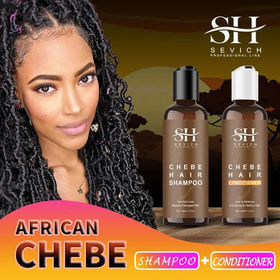 100ml Chebe Anti Hair Loss Shampoo and Conditioner Sevich