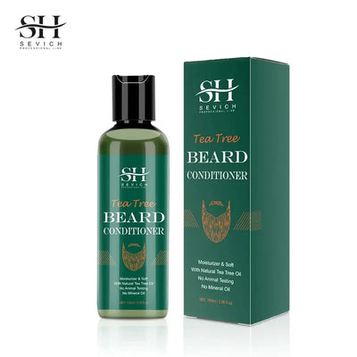 Beard Growth Kit For Men Tea Tree Hair Enhancer Thicker Beard Care Oil Nourishing Moisturizing Beard Conditioner Anti Hair Loss Celebrity Hair & Beauty