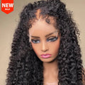 Raw Indian Natural Lace Front Curly Wig, Short Human Hair Lace Frontal Wig Curly 14 inch 13X4.