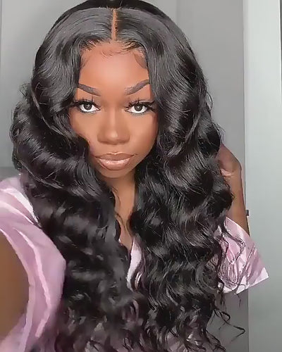 Vietnam Hair- 16 -32 Inches Human Hair Bundles Vietnam Loose Wave Super Double Drawn Raw Hair with 5x5 Lace Closure